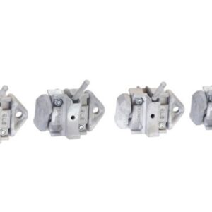 Container Twist Locks – Set of 4, Galvanised Cast Steel
