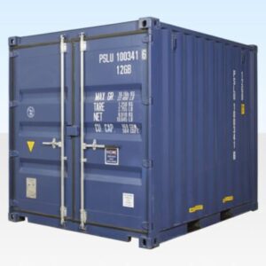 10ft One-Trip Shipping Container – New – Blue