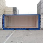 20ft One-Trip Full Side Access Container — Blue — New