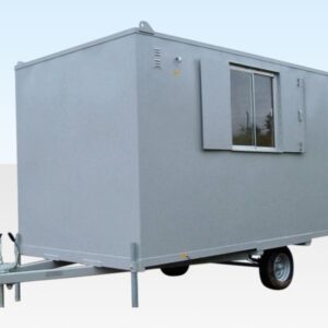 16ft Steel Mobile Anti-Vandal Office Cabin