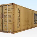 30ft Used Shipping Container Bulk – Wind & Watertight – Yellow