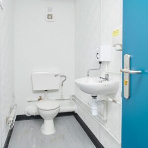 12ft x 9ft 2+1 Jackleg Toilet Cabin