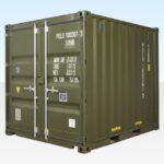 10ft Green Shipping Container – New One Trip RAL 6007