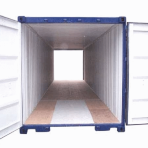 40ft One-Trip Tunnel Container Double End Door – Blue