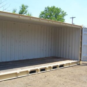 20ft One-Trip Open Side Container — Accordion Doors — New