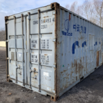 20ft Used Shipping Container — AS IS (Gray)