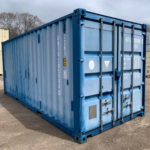 20ft Used Shipping Container – Blue – Wind & Watertight